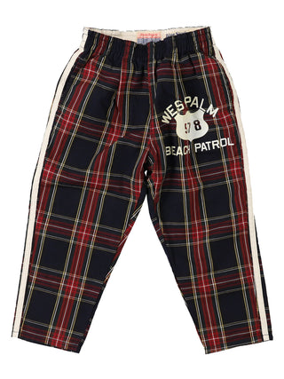 Black and Red Plaid  Pants