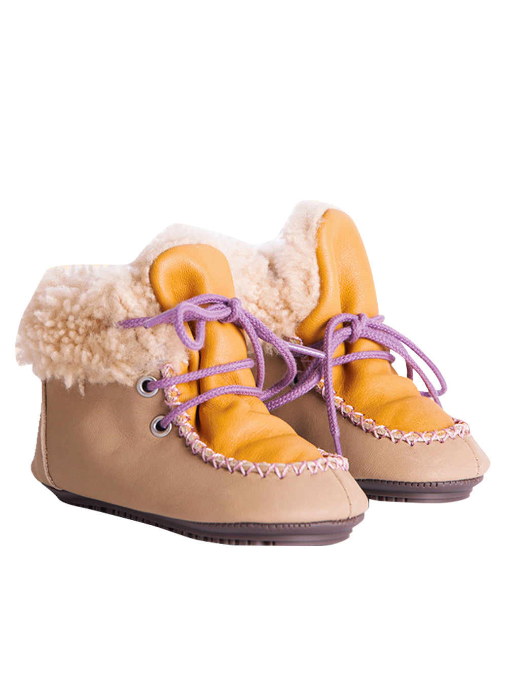 Lace Sheep Baby Boots