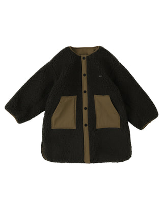 Khaki Fleecy Coat