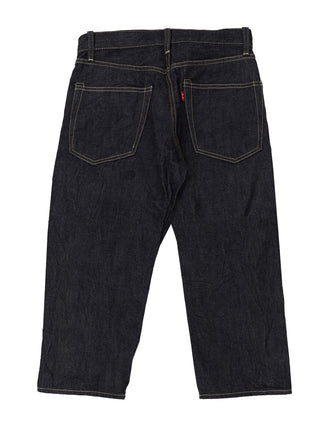 Navy Straight Leg Jeans