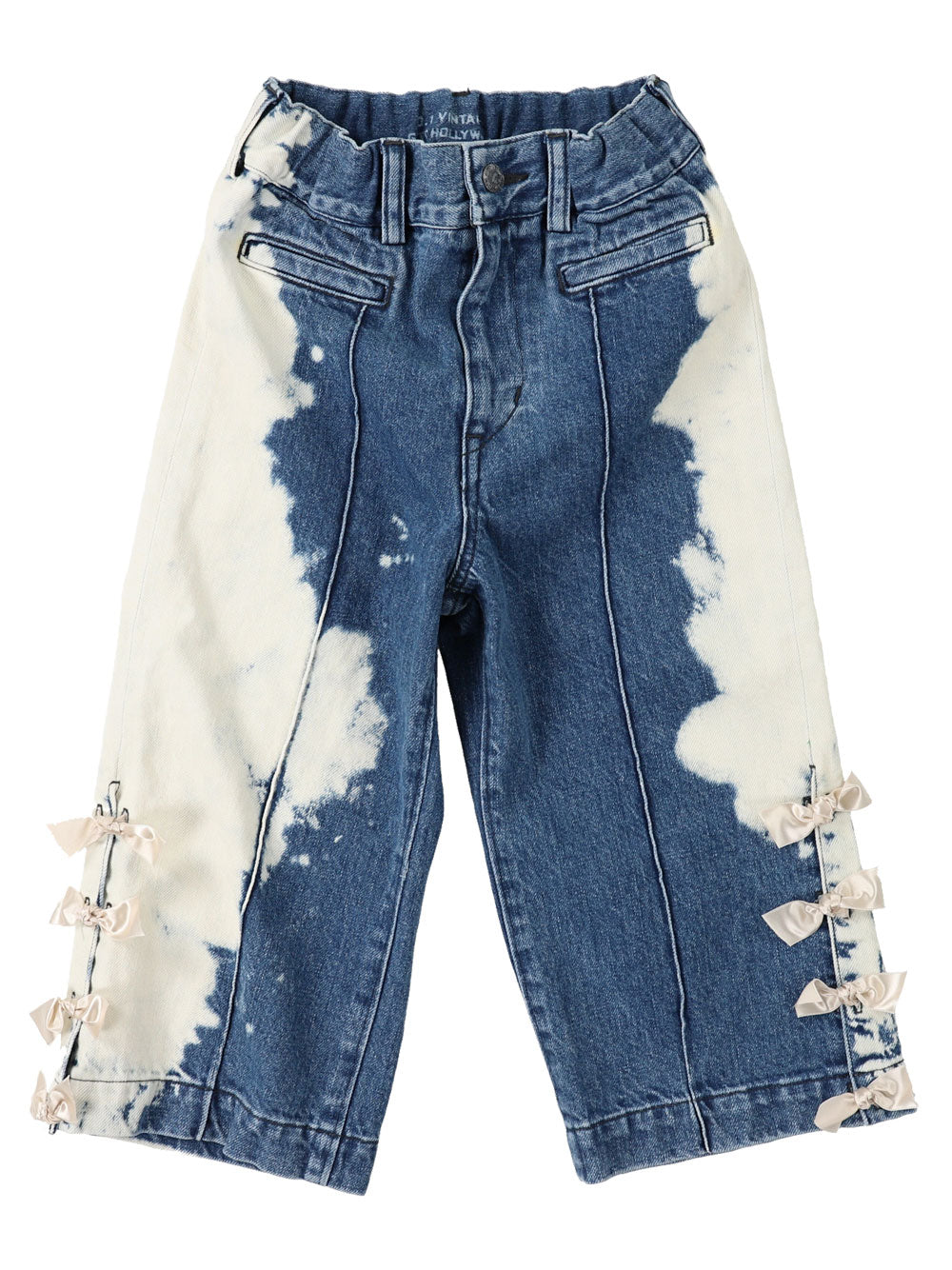 Bleached Bow Jeans