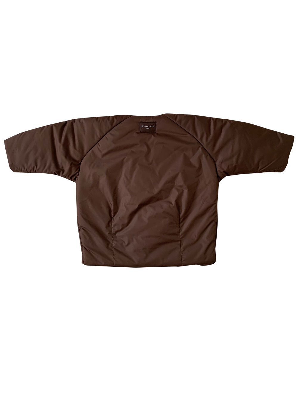 Brown Kimono Sporty Coat