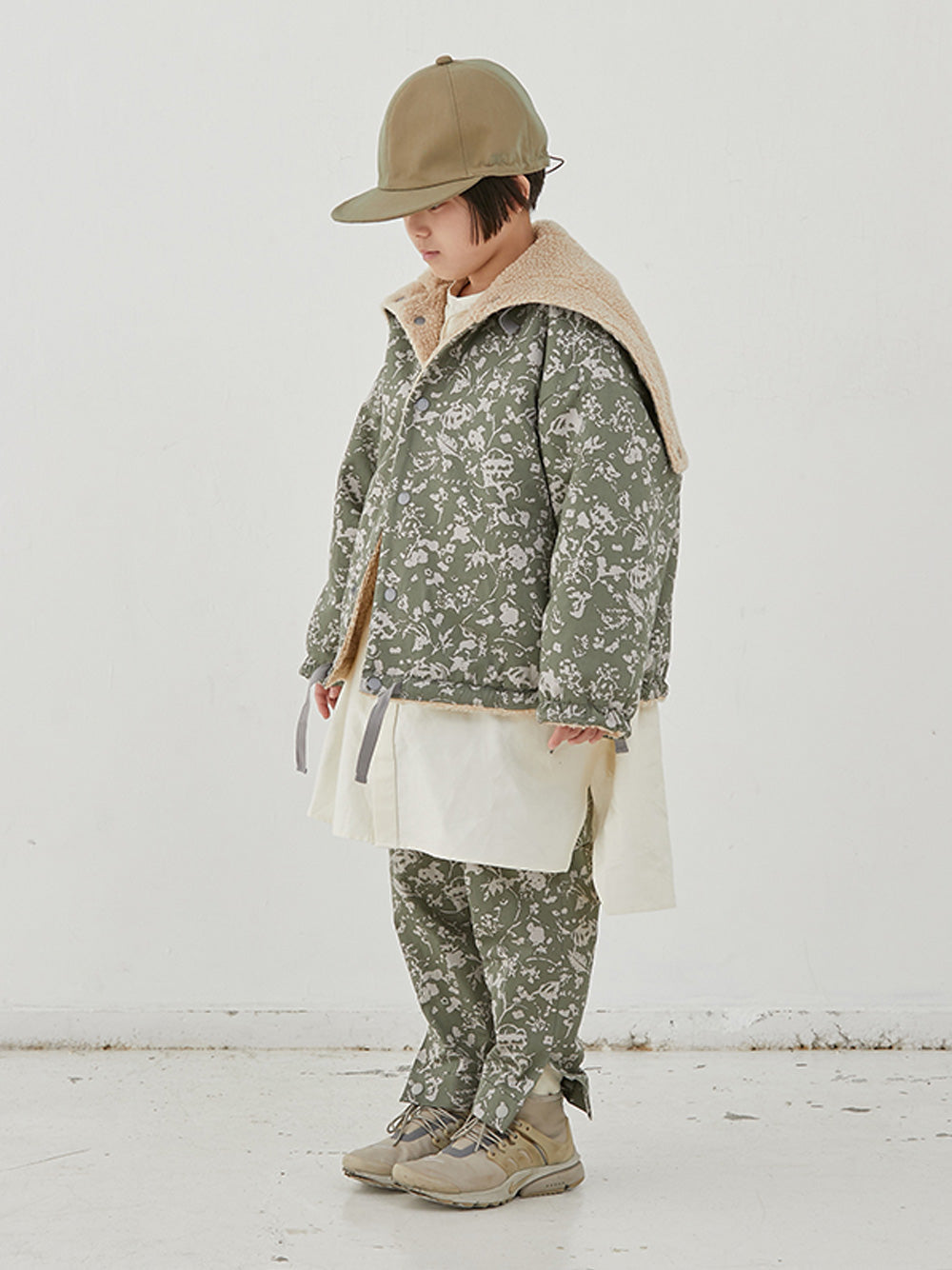 Leaf Camo x Boa Sailor Khaki Jacket