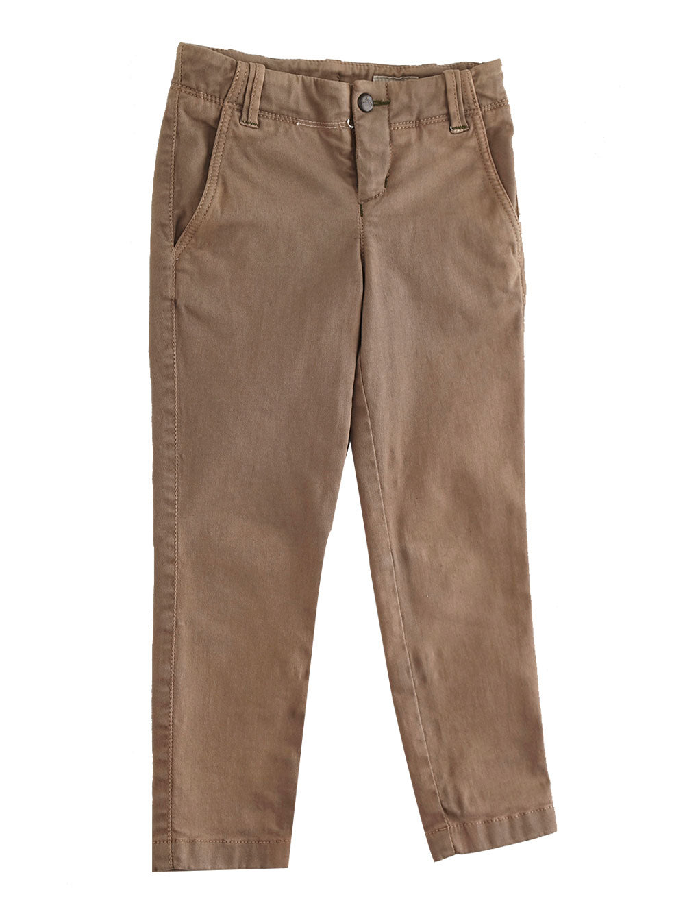 Brown Slim Pants
