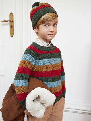 Multicolor Striped Jumper