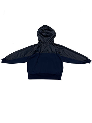 Black x Navy Anorak Hoodie