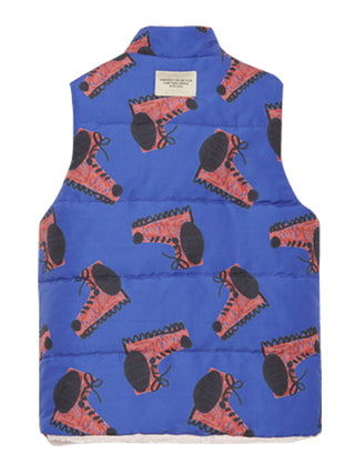 Reversible Padded Blue Vest