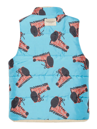 Dog Boots Reversible Padded Turquoise Vest