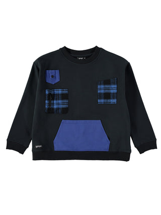 Multipockets Wide Sweatshirt