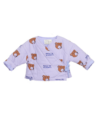 Ube Bear Kimono Jacket