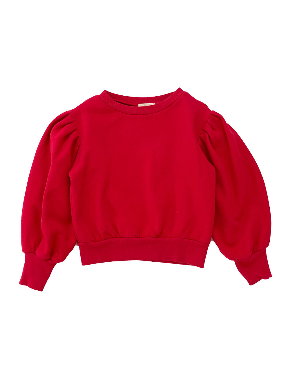 Red Puffed Sweater