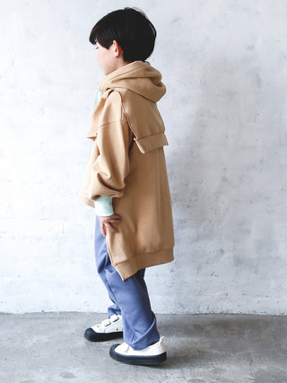 One Side Sky Blue Overalls