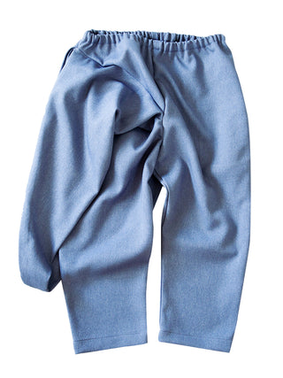 One Side Sky Blue Overalls