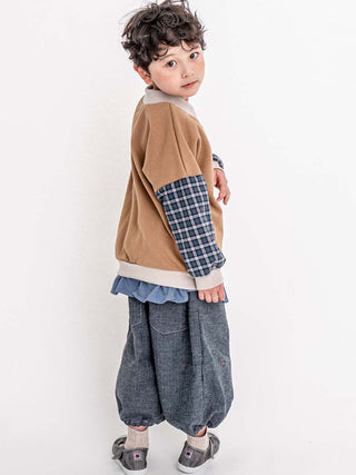 Herringbone Layered Pants