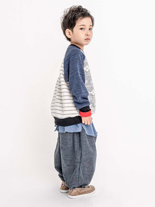 Herringbone Layered Pants