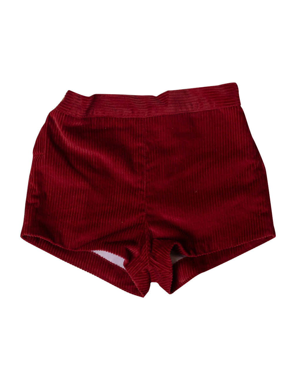 Cherry Corduroy Shorts