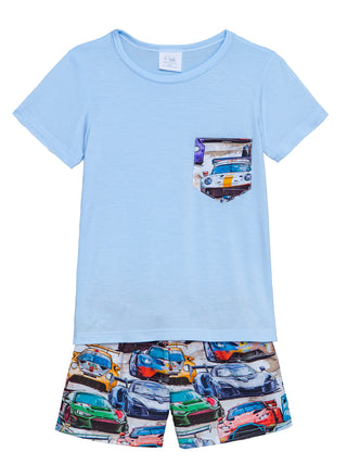 Leon Cars Print Pyjamas