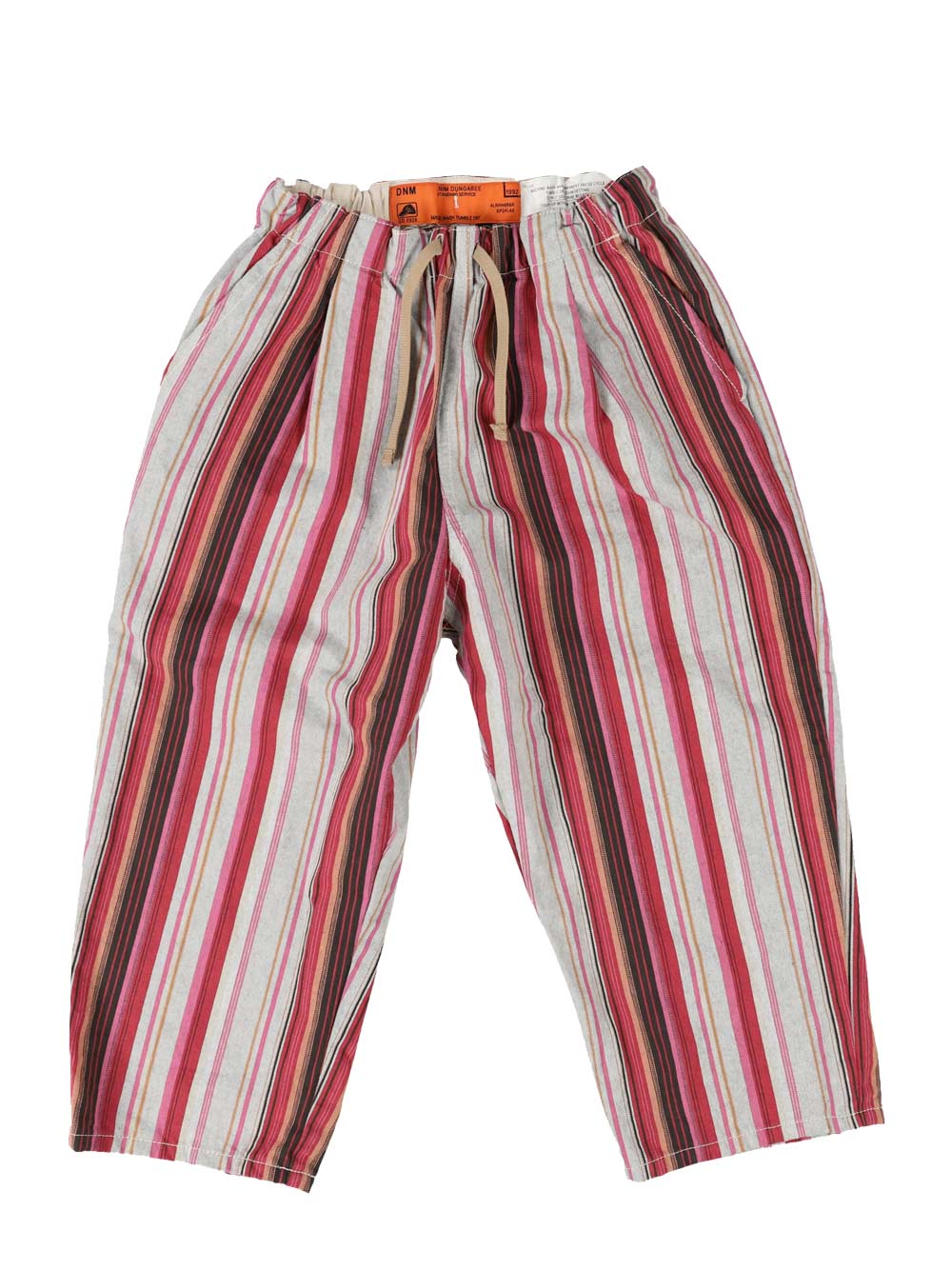Pink Striped Wide Pants