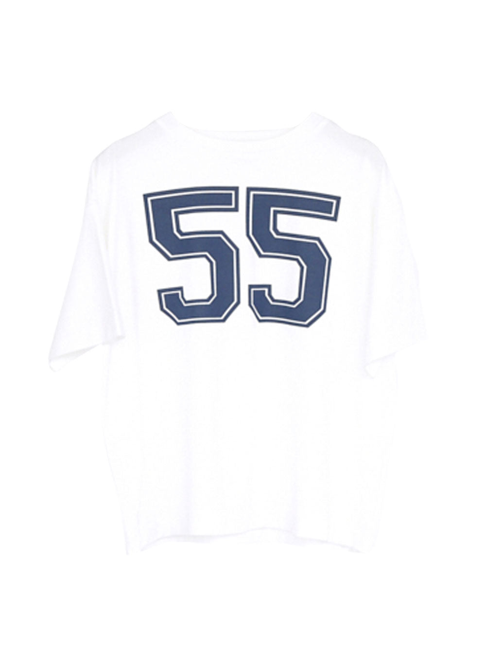 55 Print White T-Shirt