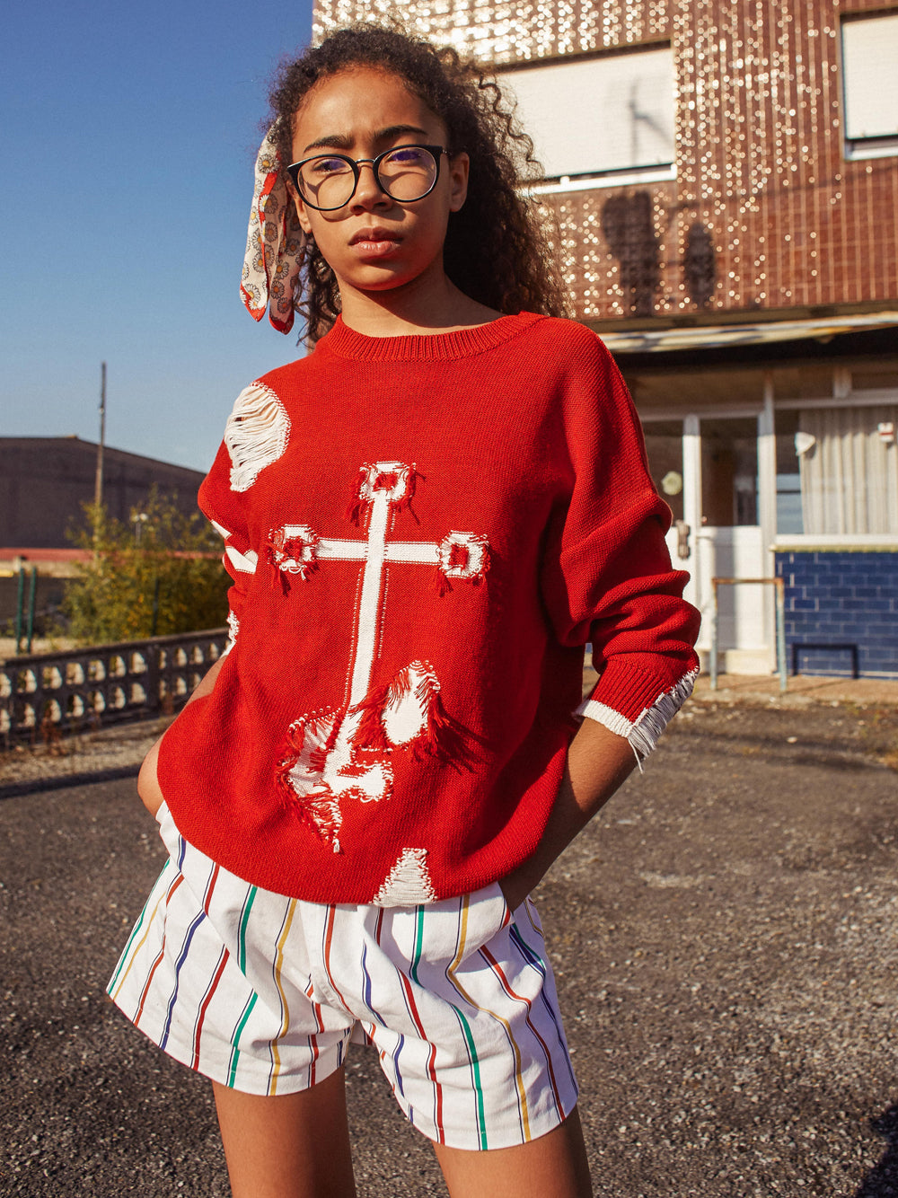 Sailor Knitted Sweater