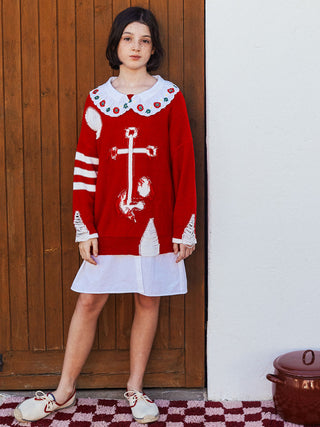 Sailor Knitted Sweater