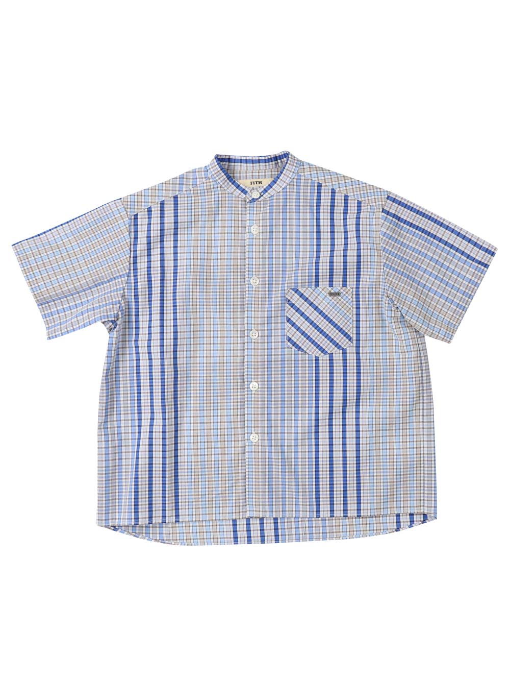 Blue White Striped Shirt