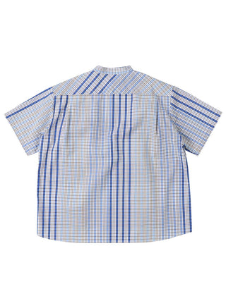 Blue White Striped Shirt