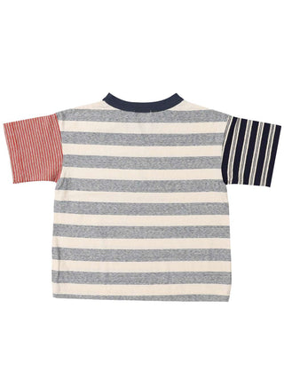 Grey Striped T-Shirt