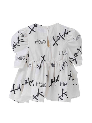 Hello Print Top