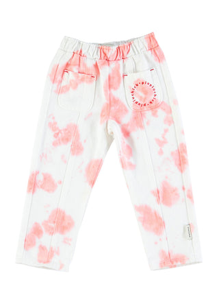 Pink Tie Dye Trousers