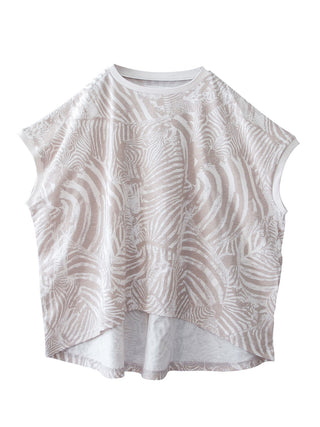 Real Zebra Grey Big T-Shirt