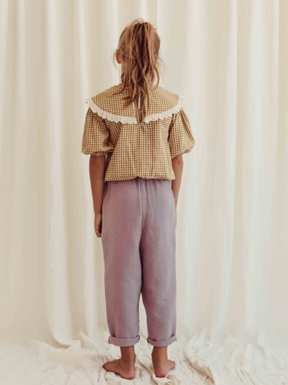 Levi Lavender Pants - Shan and Toad - Luxury Kidswear Shop