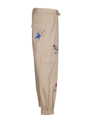 Multi-Motif Cargo Pants