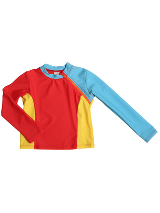 Colorblock Rash Guard Top