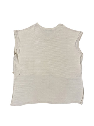 Ecru Layering Vest