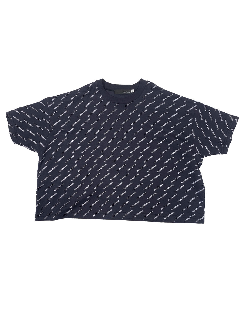 All-Over Logo Charcoal T-Shirt
