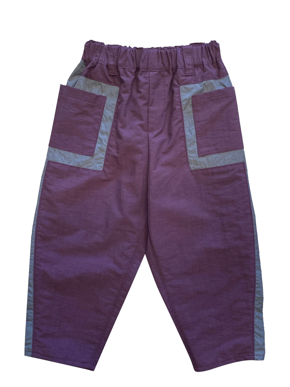 Purple Front Pocket Pants