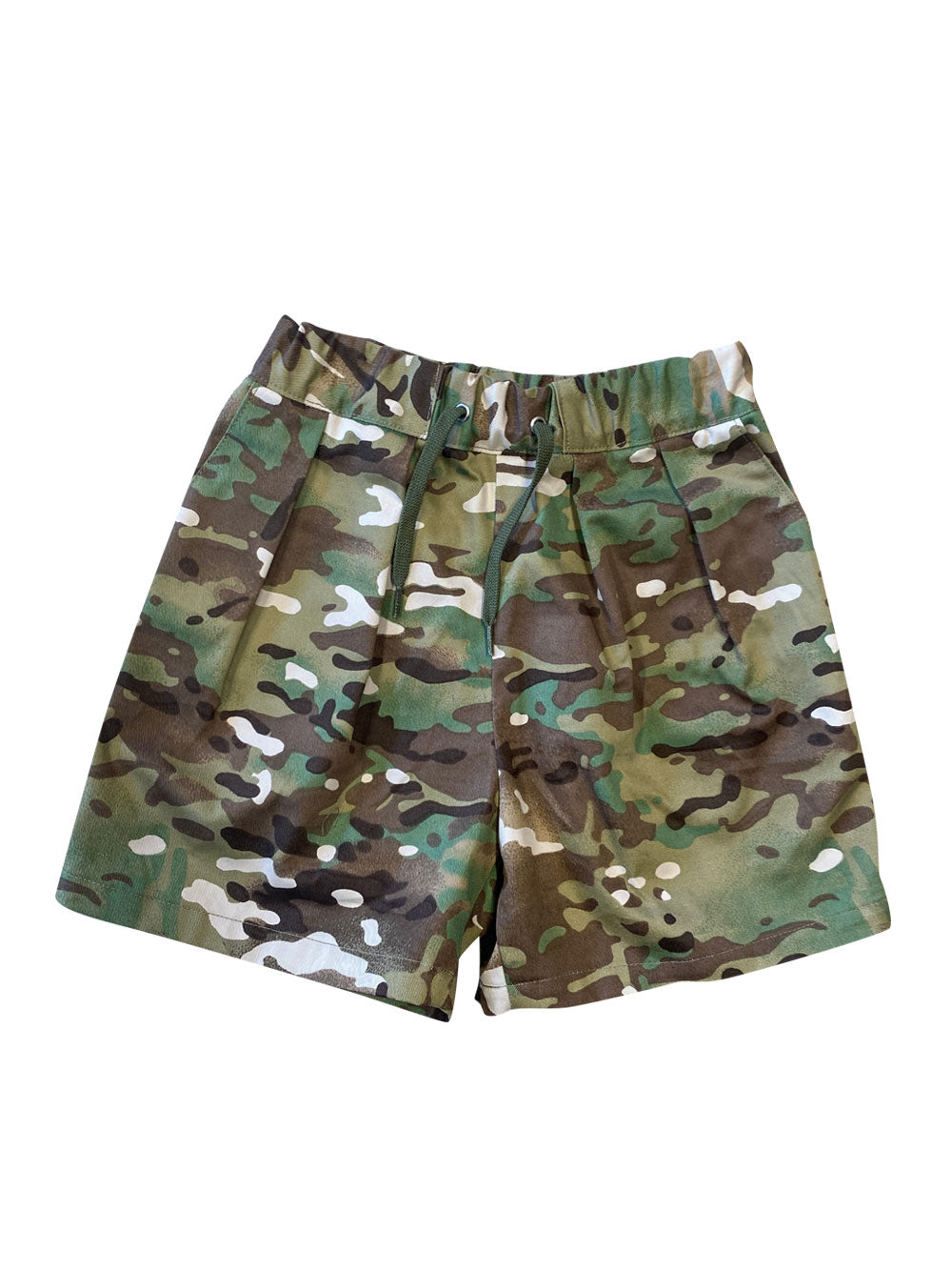 Army Print Shorts