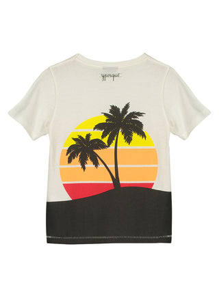 Sunset Front and Back Tee