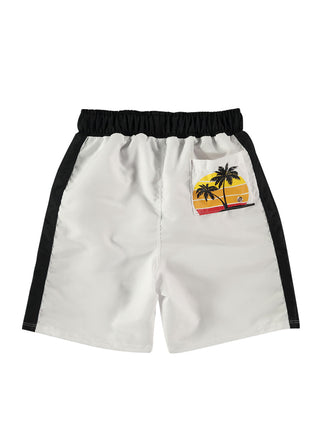 Sunset Palms Swim Pants