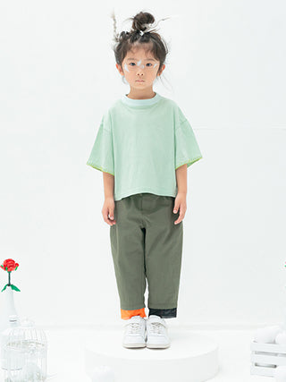 Khaki Color Layer Pants