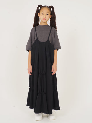 Shirring Long Dress