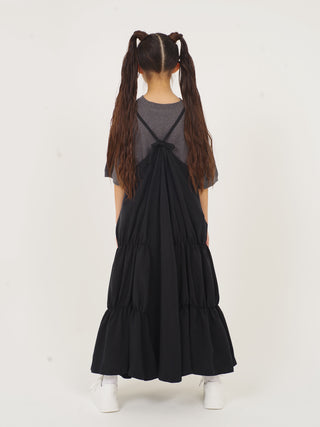 Shirring Long Dress