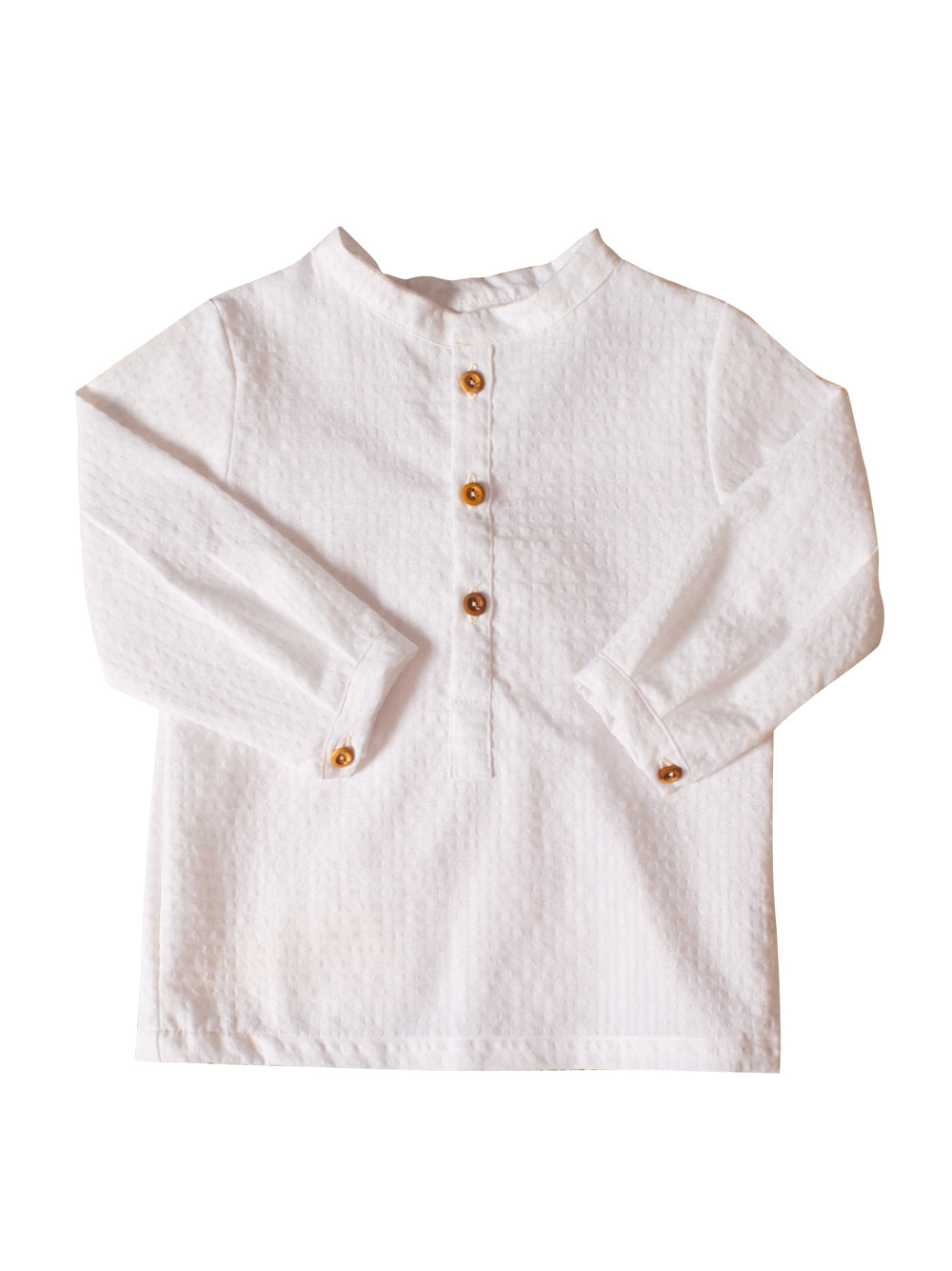 White Gingham Shirt