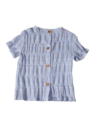 Blue Gingham Shirt