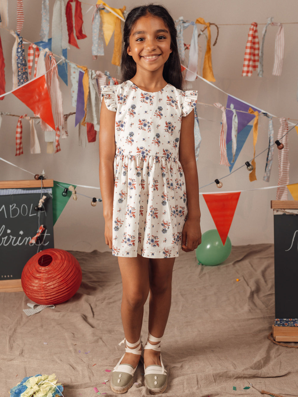 Cantina Cross Back Dress - Shan and Toad - Luxury Kidswear Shop