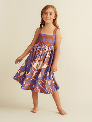 Purple Magnolia Dress