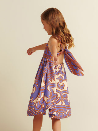 Purple Magnolia Dress