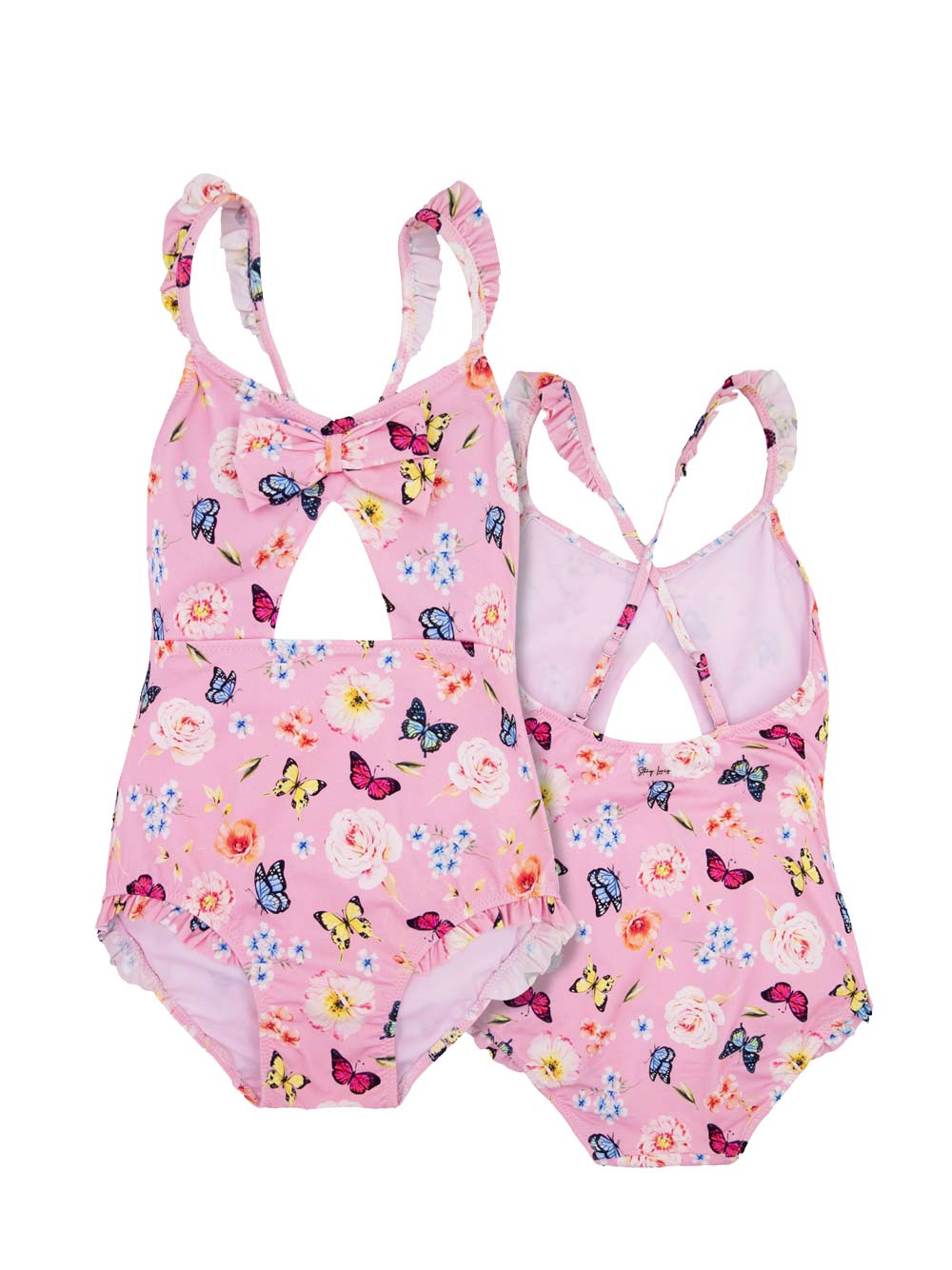 Butterfly Floral Swimsuit