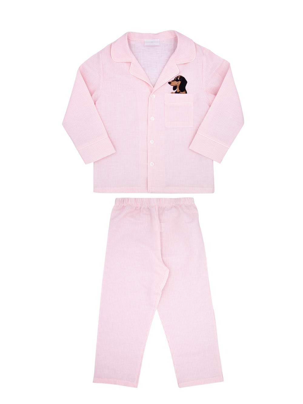 Pink Dog Pyjama Set
